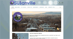 Desktop Screenshot of cityofsusanville.net